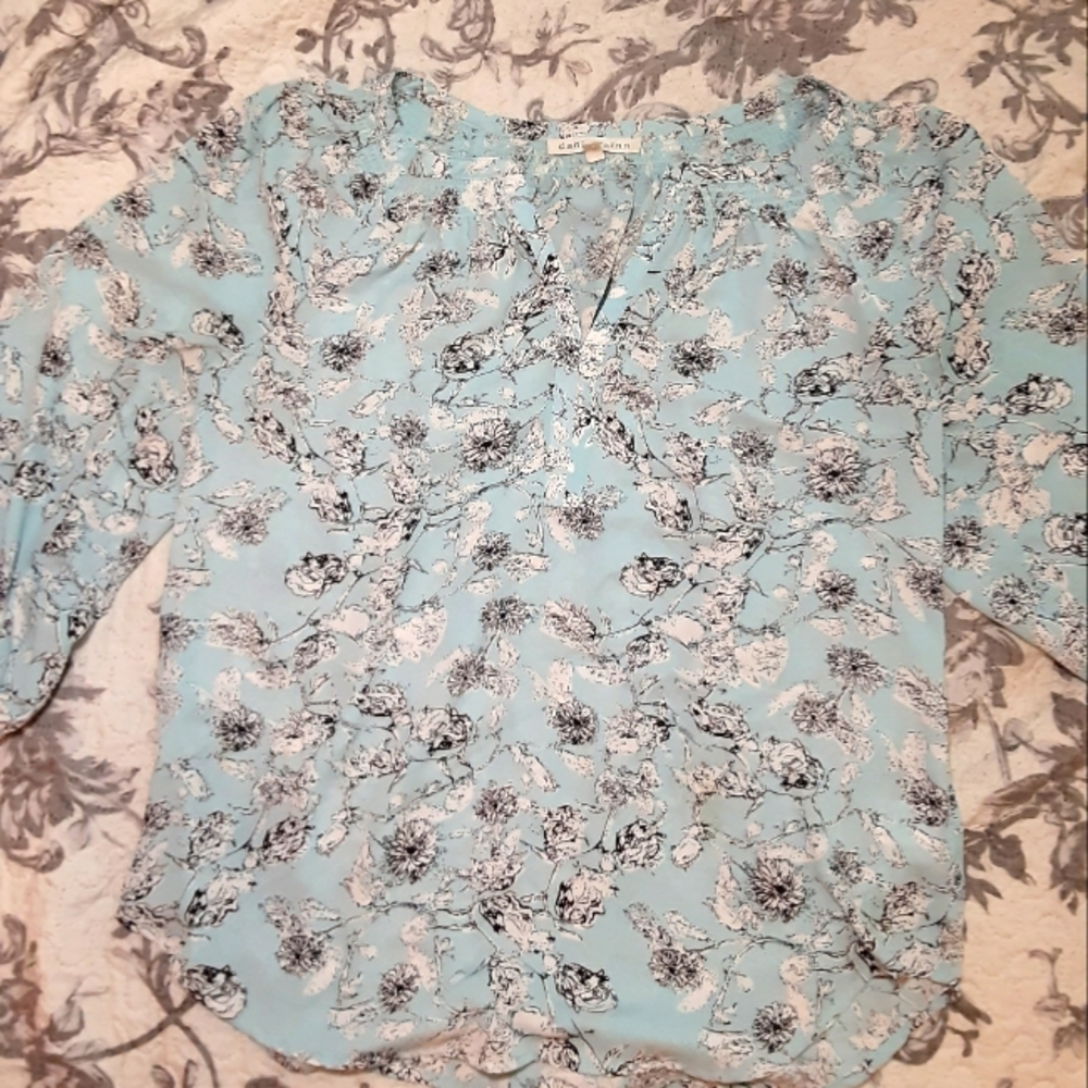 Danielrainn light blue blouse